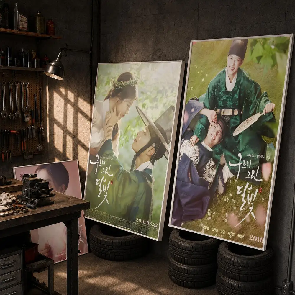 Moonlight Drawn by Clouds Poster HD Wall Art Home Decor Waterproof Print Bedroom Garage Party Gift