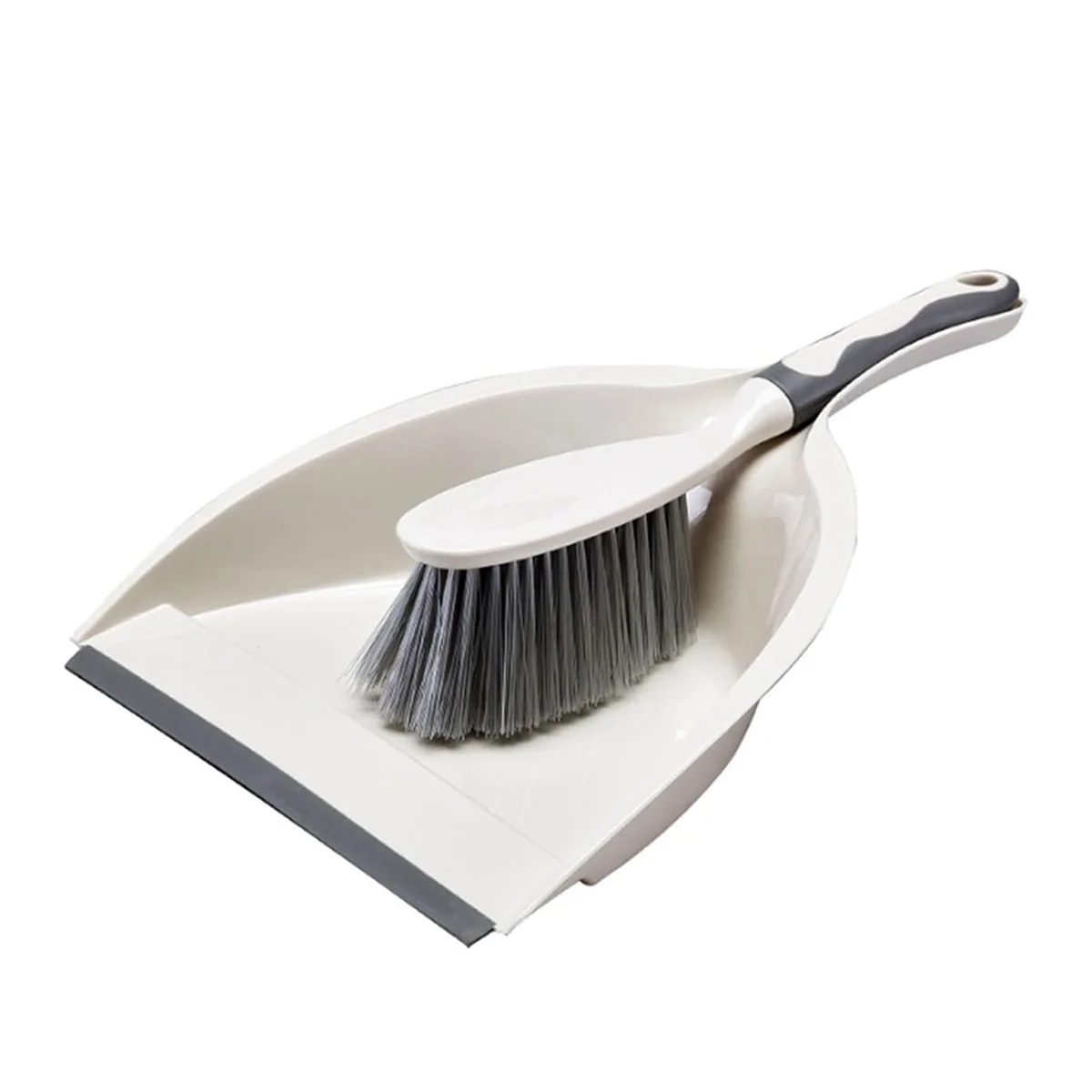 

Dust Pan and Brush Set with Handle - Portable Hand Broom and Dustpan Set Combo - Small Broom and Dustpan Set Indoor