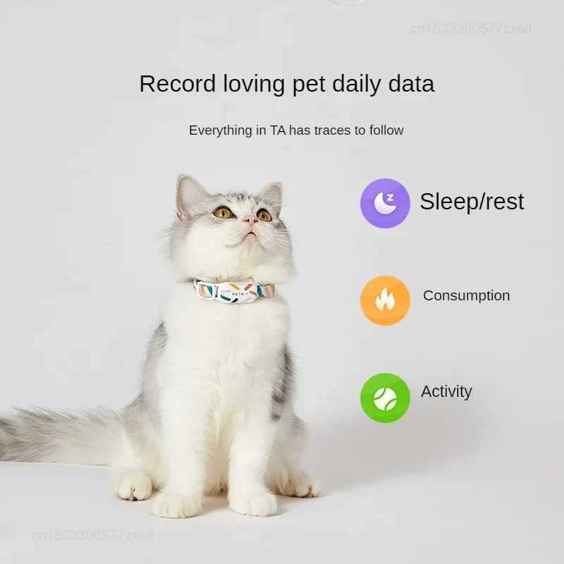 Xiaomi PETKIT baru kalung hewan peliharaan pintar Tag Bluetooth pengendali jarak jauh tahan air Aktivitas & Monitor tidur untuk persediaan hewan peliharaan anjing kucing