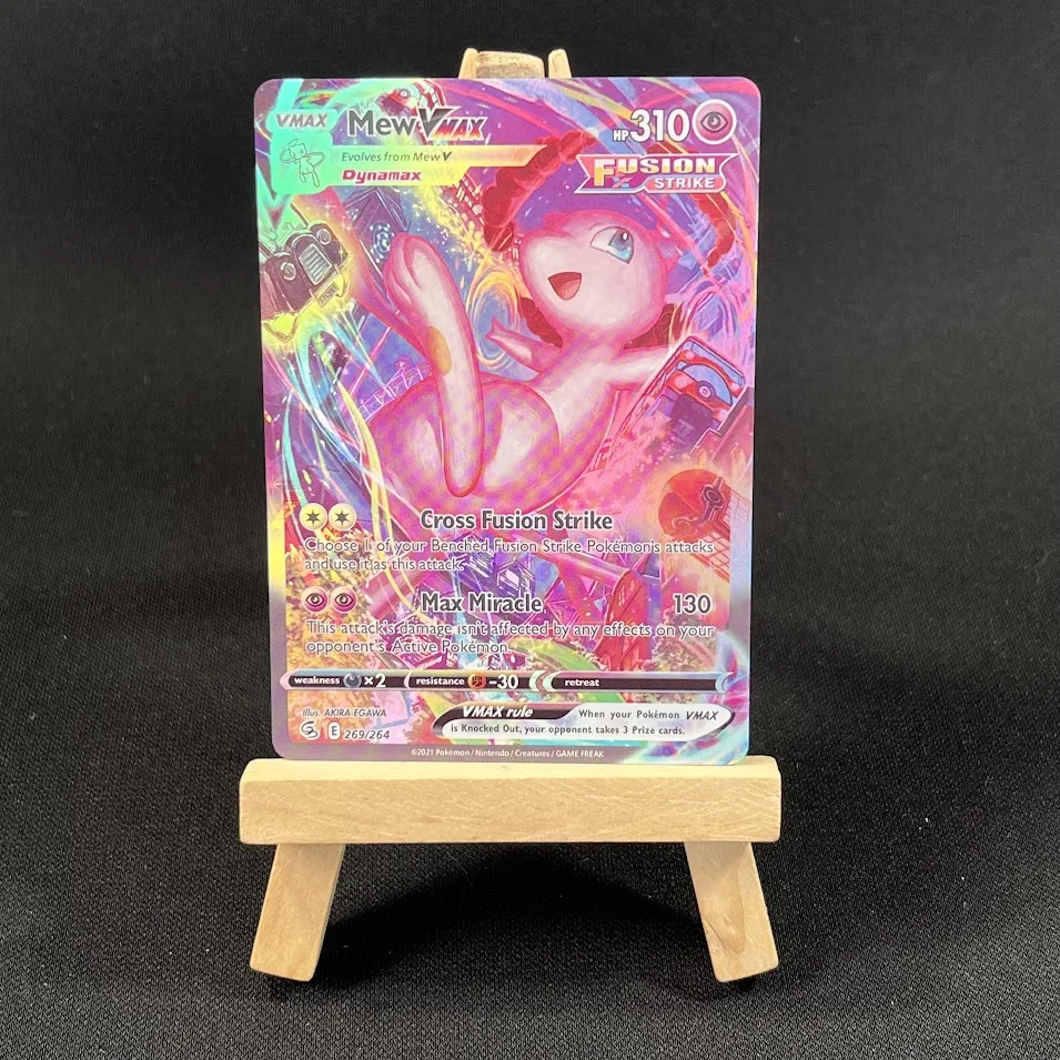 

Miniso Pokémon TCG Holo VMAX/VSTAR Meta Cards + Free Sleeves - BRS/ASR/FST Series