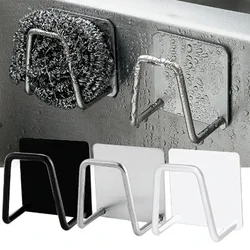 Kitchen Adhesive Strong Wall Hanger Hook Sink Sponges Holder Drain Drying Rack Storage Organizer Bathroom Suction Cup Stainless