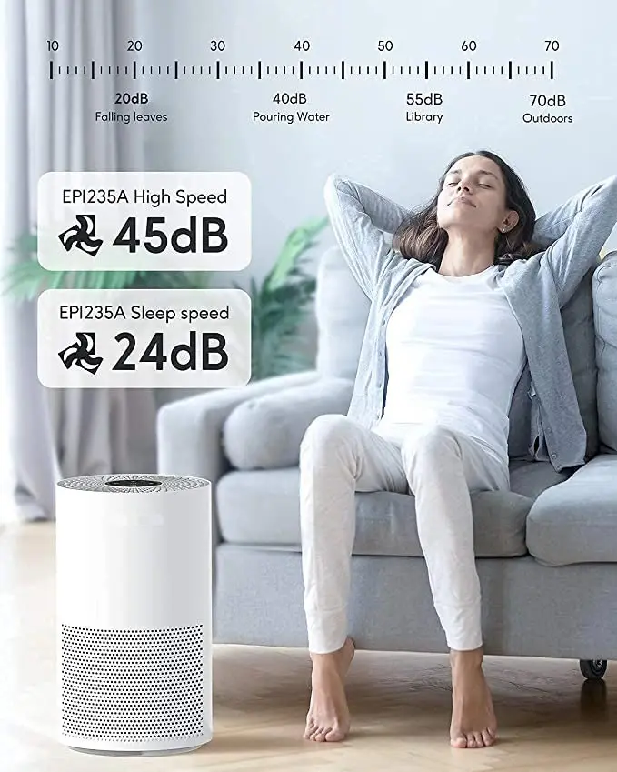 Smart Room Electrostatic Precipitator Air Filter Purifier HEPA for Home