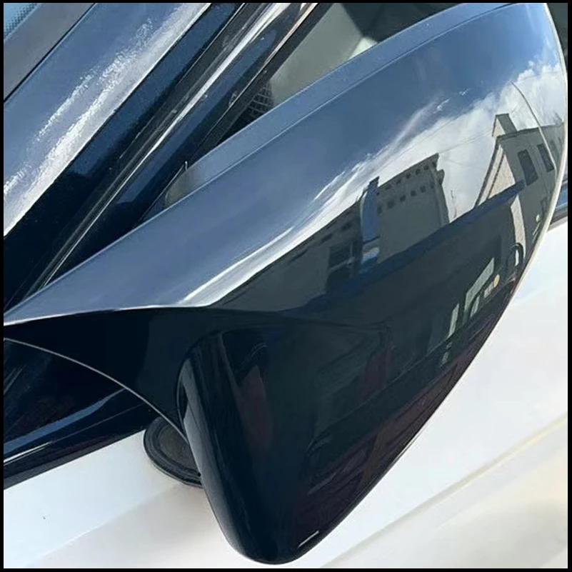 

For Volkswagen VW Polo 2010-2016 With Indicator Model Door Side Wing Rearview Mirror Cover Sticker Trim Car Styling Accessories