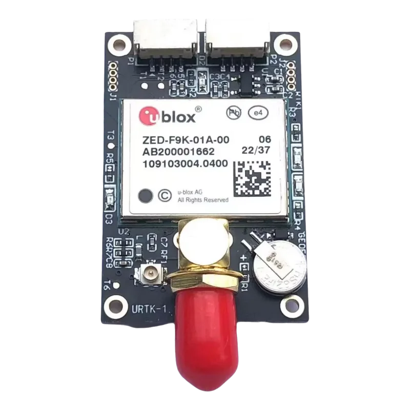Placa de desenvolvimento de peças de drone ZED-F9K-01A-00 UAV ZED-F9P GNSS placa de desenvolvimento 50HZ RTK placa GNSS de posicionamento de alta precisão