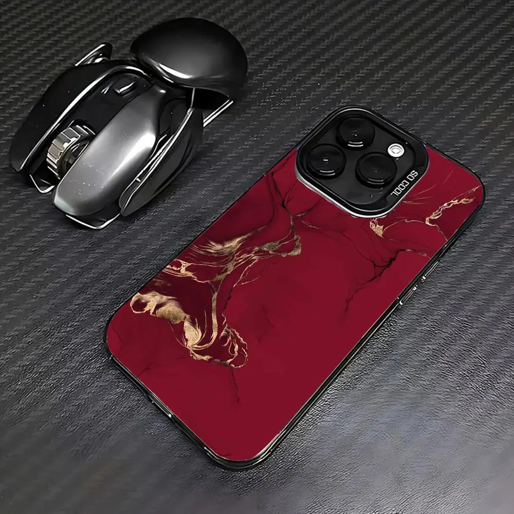 

Abstract design case for iPhone17 16 15 14 13 12 11 Pro/ Max/Plus shock-proof rear cover anti-fingerprint