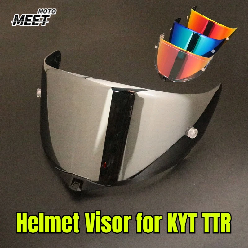 

Визор для мотоциклетного шлема KYT TT Revo, сменная линза, защитное стекло, ветрозащитный экран, очки для шлемов KYT
