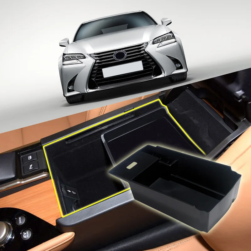 

FOR Lexus GS Car armrest box storage box GS Automotive interior modification Automotive spare parts