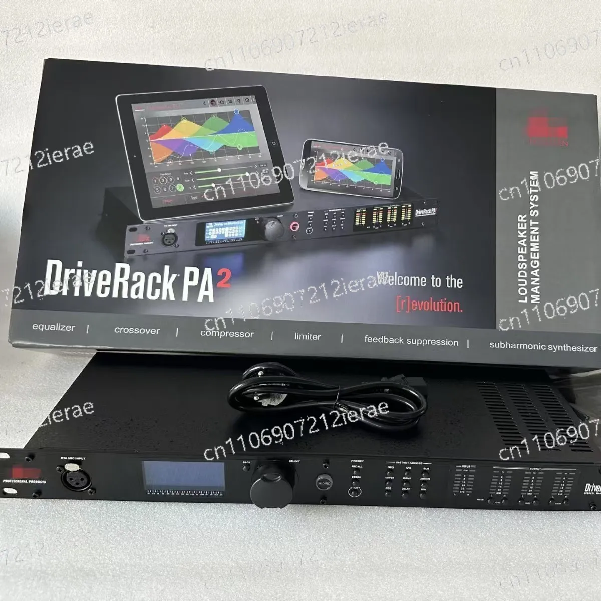 

Цифровой аудиопроцессор PA2 для профессиональных сценических выступлений, разделитель сигналов для линейных массивов акустических систем, 2 входа, 6 выходов