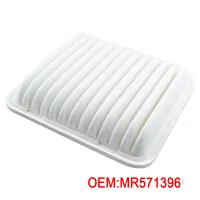 Reemplazo de cabina de filtro de aire de motor de coche MR571396 blanco para Mitsubishi Galant Endeavour Eclipse 2004 2005 2006 2007 2008 2009-2012
