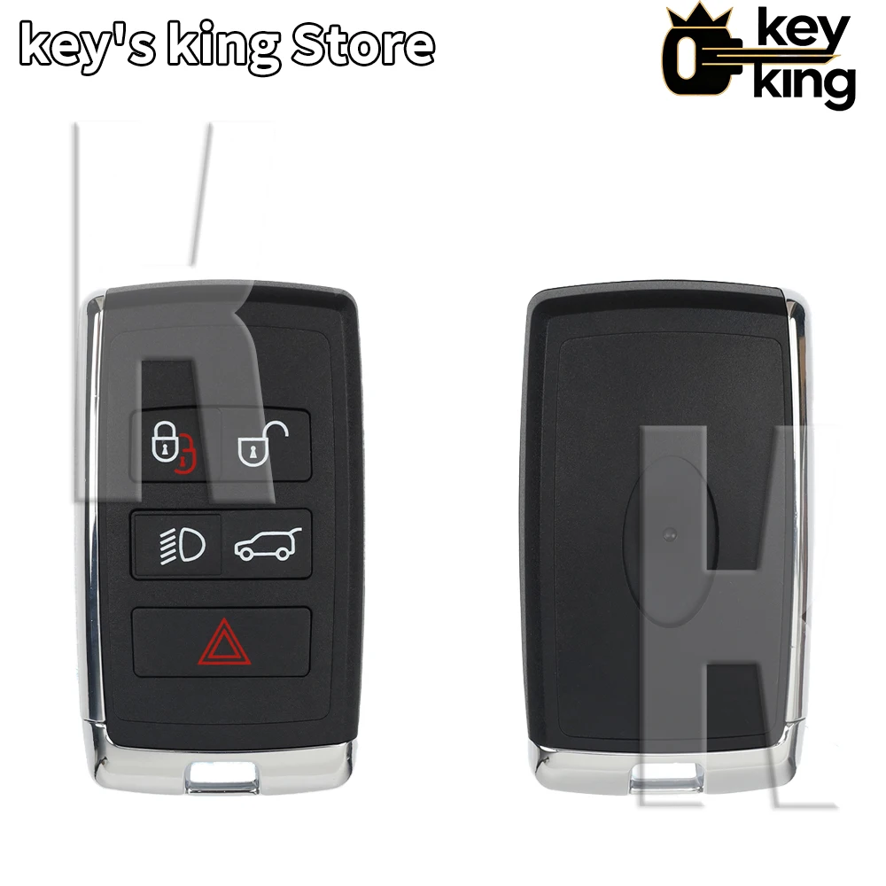 KK Modified Upgrade Smart Key Shell Case For Jaguar Land Rover JLR, Remote Key Fob Housing, Convert Old Key To New Loo