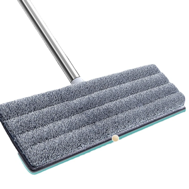 

Mop Hand Wash-Free Household Mop Lazy Mop Flat Plate Wooden Floor Mop Dry and Wet Dual Mopping Gadget