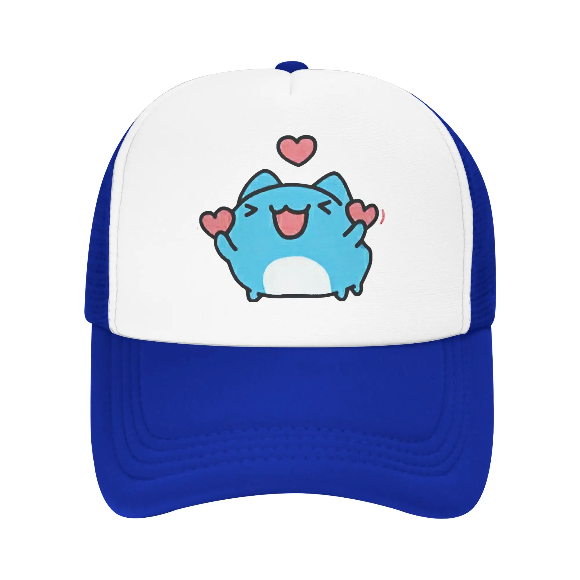 Bugcat Capoo   Characters Trucker Hats Unisex  Hat Trucker Hat Sun Hats Adjustable Polyester Mesh Baseball Cap Washable