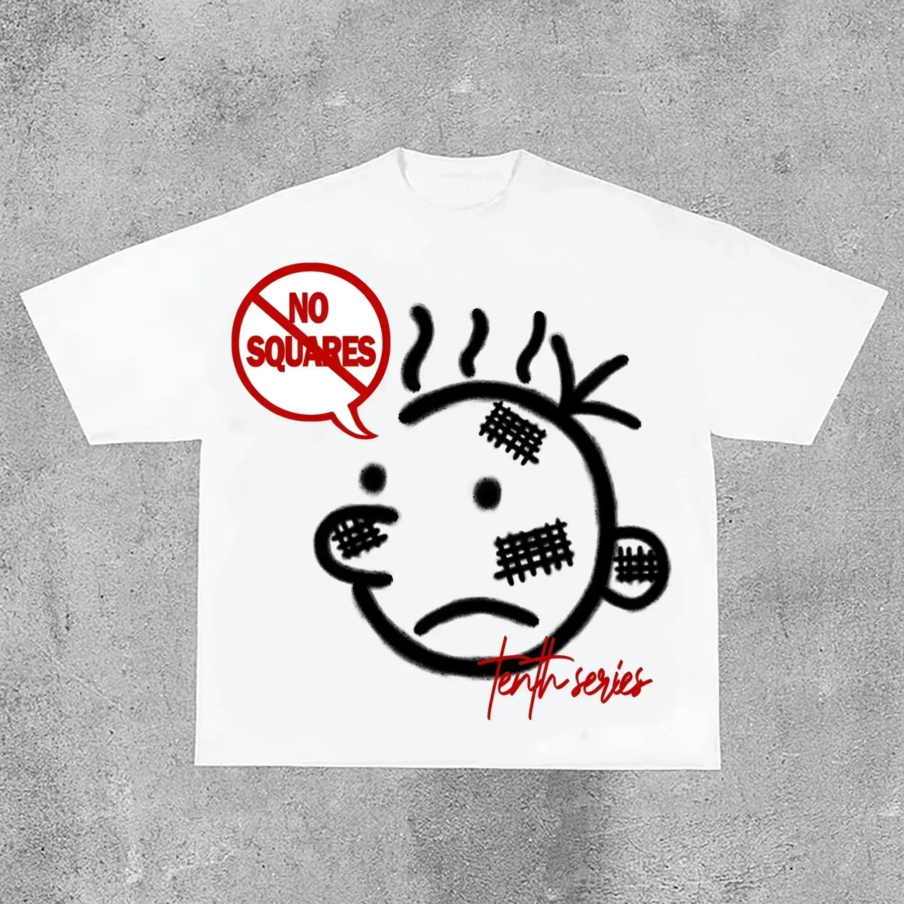 Harajuku Buchstaben-Grafik T-Shirts Y2k Oberteile Herren Damen High Street Oversized T-Shirt Pro Choice Streetwear Vintage Erwachsene/Kinder Tee – Detail 20