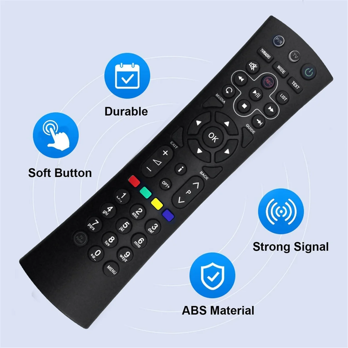 

Replace RM-H01U Remote Control for Humax ICord Mini ICord Cable HD Nano Connect_A02I