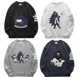 Fundamental Paper Education Adult Casual Sweatshirt Man Anime Printed Pullover Autumn Long Sleeve Top Fashion Clothing Gift 2024