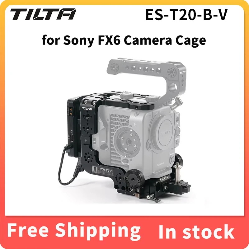 Tilta Half Camera Cage for Canon R5C   Black (TA T32 HCC B