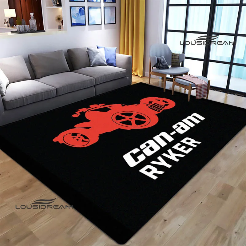 Can-AM motorcycle logo Printed Carpet Non -slip carpet anime rug kitchen mat carpets for living room bedroom decor Birthday Gift