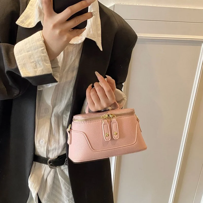 

Роскошная женская повседневная простая кожаная сумка, модная пригородная классическая элегантная женская винтажная модная сумка через плечо