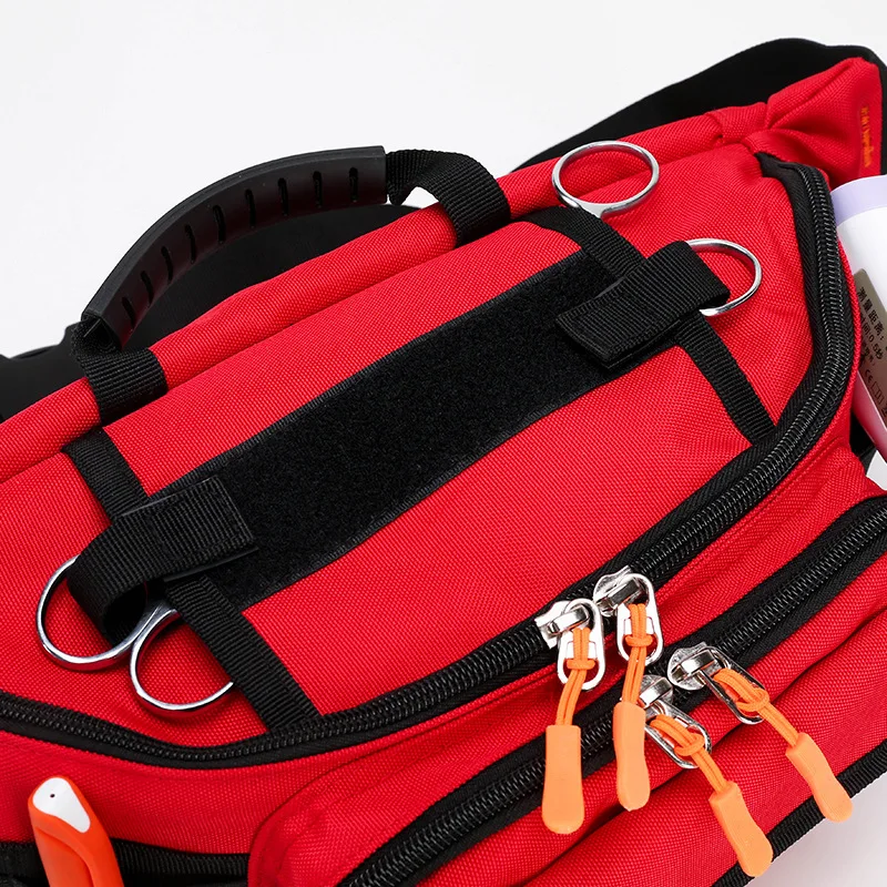 Bolsa de primeros auxilios vacía, Kit de emergencia, bolsa de cintura de rescate para deportes, Camping, viaje, enfermera, suministros médicos, bolsa de almacenamiento, organizador de herramientas