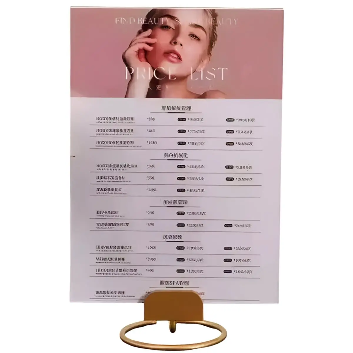 【Limited Offer】210X297MM A4 Wedding Table Number Place Card Holder Menu Paper Photo Picture Poster Frame Acrylic Sign Holder B