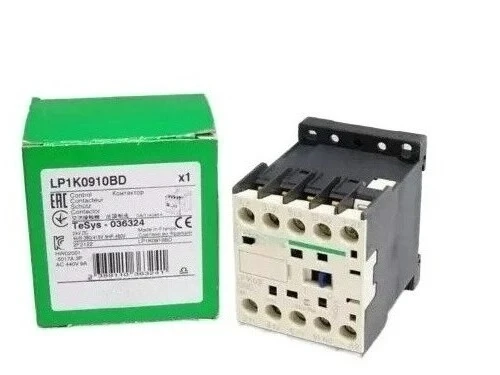 

Brand New Original LP1K0910BD contactor 9A 24V DC Fast Delivery