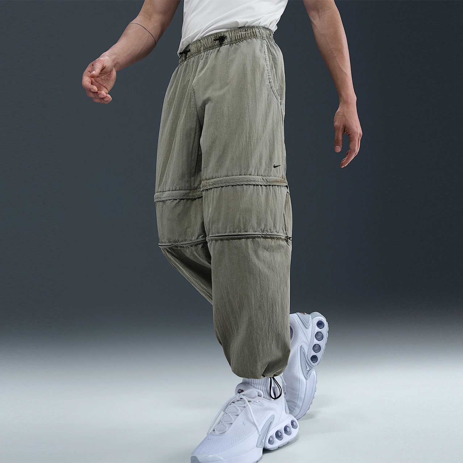 

Nike genuine 2025 Tech men's sport woven detachable pants HJ2949-320