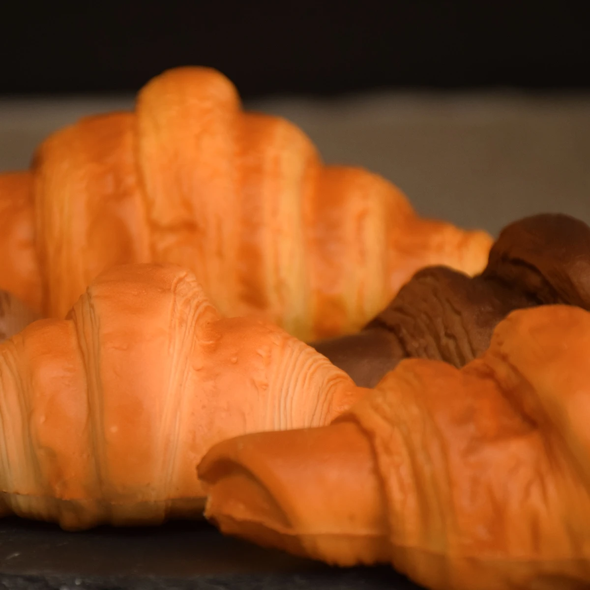 Simulazione di pane artificiale modello di cibo Croissant finto decorazioni per la casa vetrina vetrina fotografia puntelli decorazioni per la tavola divertente