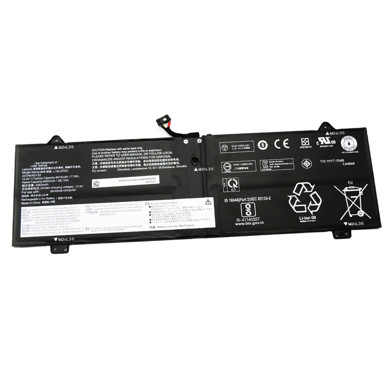 Nuova batteria originale L19L4PDC L19C4PDC L19M4PDC per Lenovo Yoga 14c 14cACN 2021 7-14ITL5 7-15ITL5