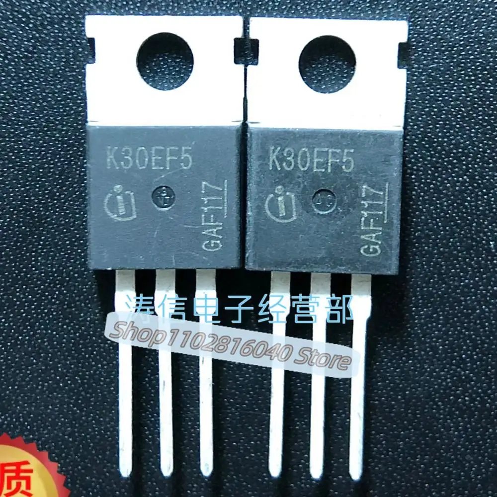 

10PCS/Lot IKP30N65F5 K30EF5 TO-220 650V 30A IGBT Best Quality Imported Original Spot