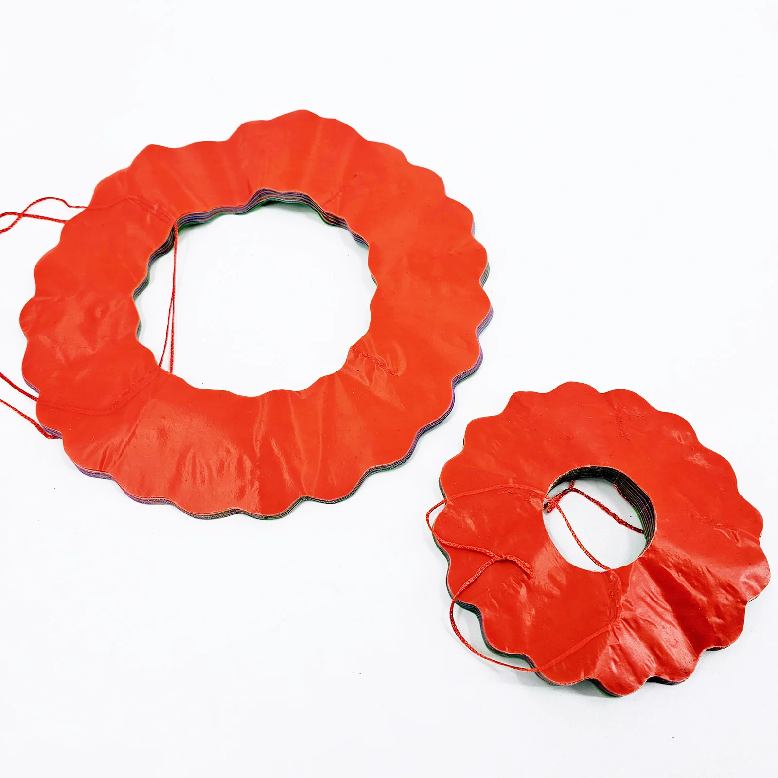   サークル圧縮フラワー (ラガー & S サイズ) ステージマジックトリック小道具アクセサリーギミックフラワーマジックトリック子供子供パズル