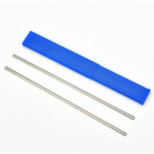 Imagen 2 del producto Cuchillas cepilladoras HSS M2 de 12"" para Makita 2012 / 2012NB, cuchillos reversibles de doble filo, 2 piezas