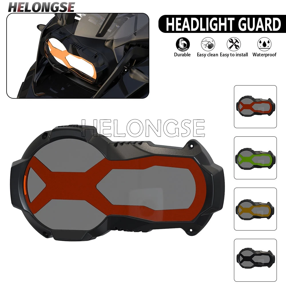 Motorcycle Headlight Protector For BMW R1200GS LC Adventure 2014-2020 R1250GS R 1250 GS ADV 2018-2024 Head Lights Guard Cover