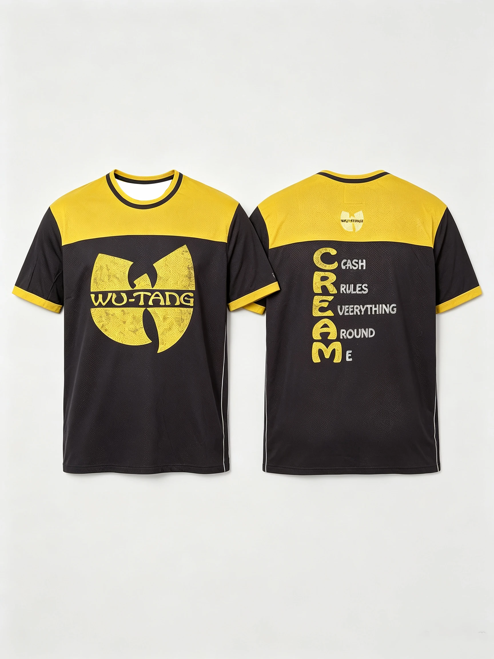 Wu-Tang Clan 2026 Limited Edition Retro Baseball T-Shirt mit 3D-Druckdesign Sommer Herren Sport Atmungsaktives Schnelltrocknendes T-Shirt – Detail 8