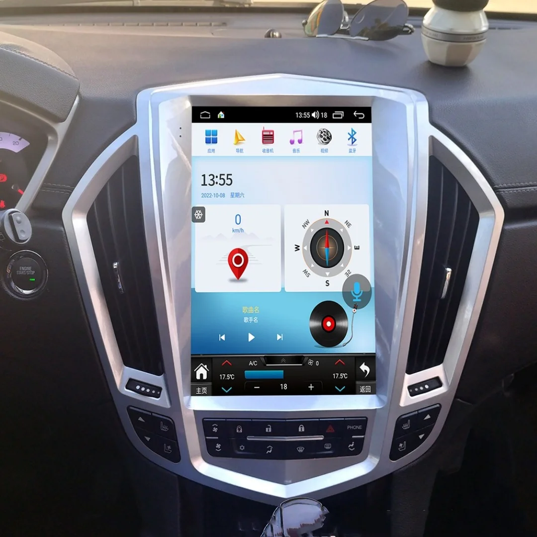 

12.1" Android 14 Car Radio For Cadillac SRX 2009 - 2012 Multimedia Player Auto GPS Navigation Carplay 4G WiFi Car Accessories