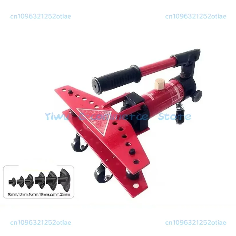 SWG-25 Hydraulic Rebar Bender Manual Copper Tube Bending Machine Stainless Steel Pipe Bending Tool Powerful Hydraulic Plier BB