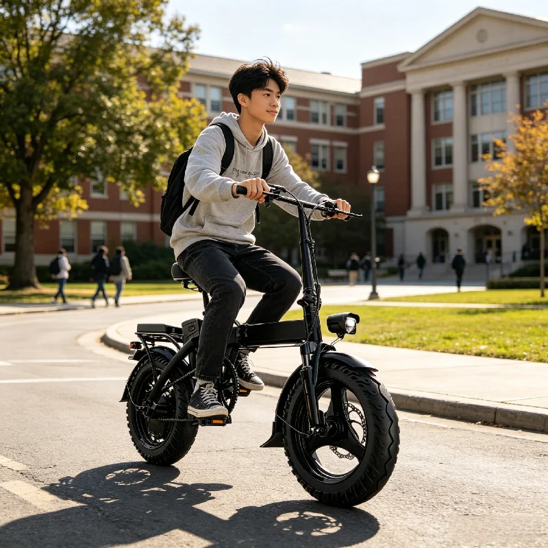 14 Inch 500W Budget Premium E-bike, UL2849 Safety Certified, Adjustable Seat, 45° Strong Hill Climbing, Direct From Manufacturer image 16