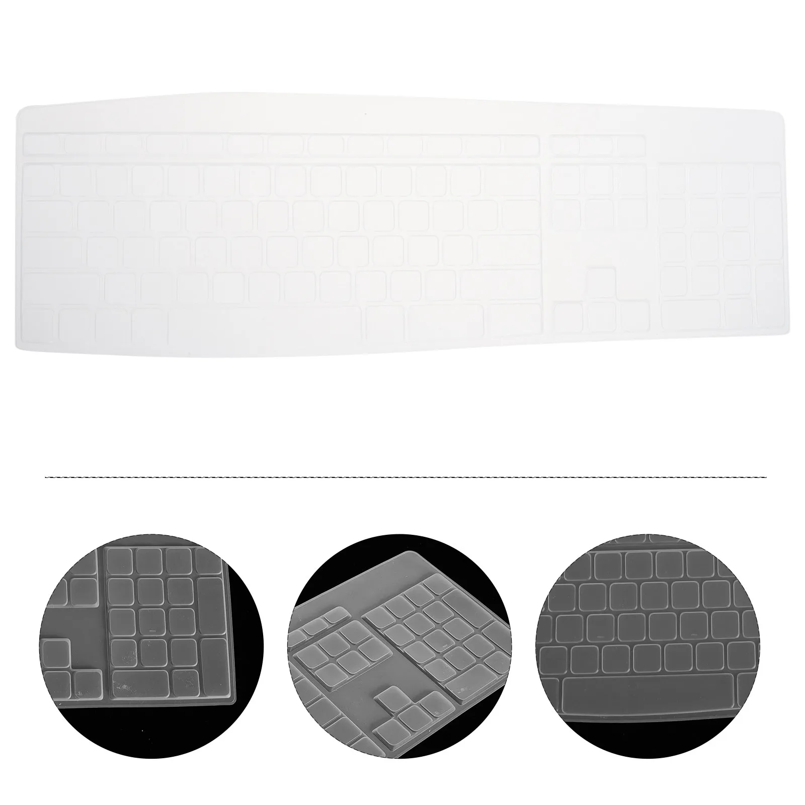 

Защитная пленка для клавиатуры Mk330, силиконовая, высокопрочная, моющаяся, многоразовая, ультратонкая, бесшумная, с гладкой текстурой.