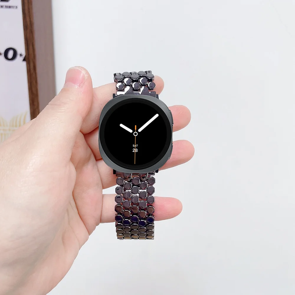 Für Samsung Galaxy Watch 8 8Classic Ultra 2 Armband Metall Wabenarmband Galaxy 8 40mm 44mm 46mm 47MM Band