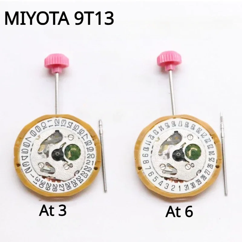 Movimento al quarzo giapponese MIYOTA 9T13 con batteria SR616SW Accessori per il movimento dell'orologio