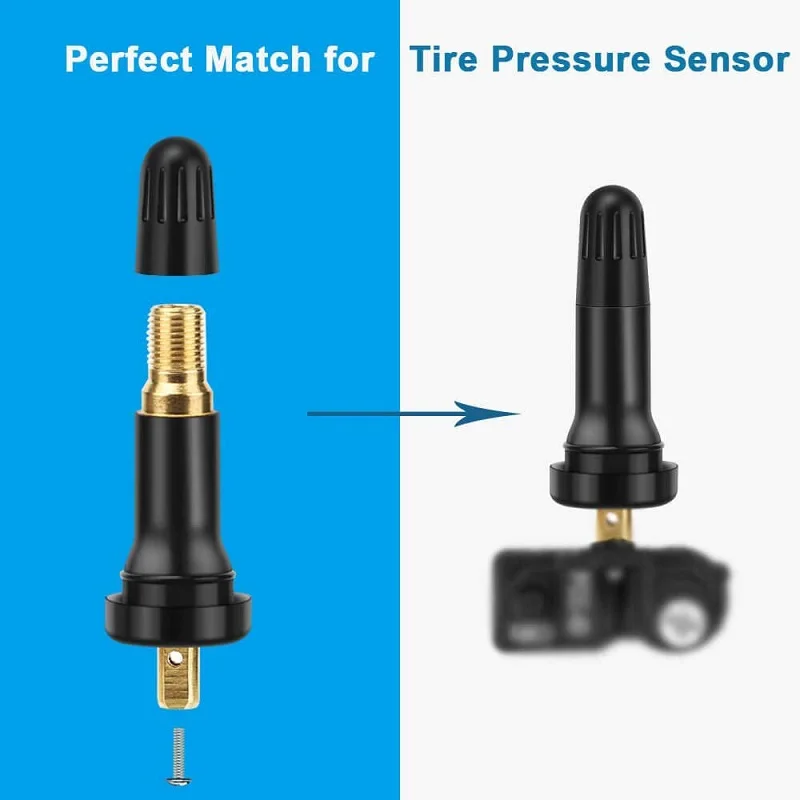 100PCS Tyre Pressure Sensor Valve TPMS Stem Repair Kit For GM-930A Buick GMC Cadillac Chevy TPMS Stem Valves