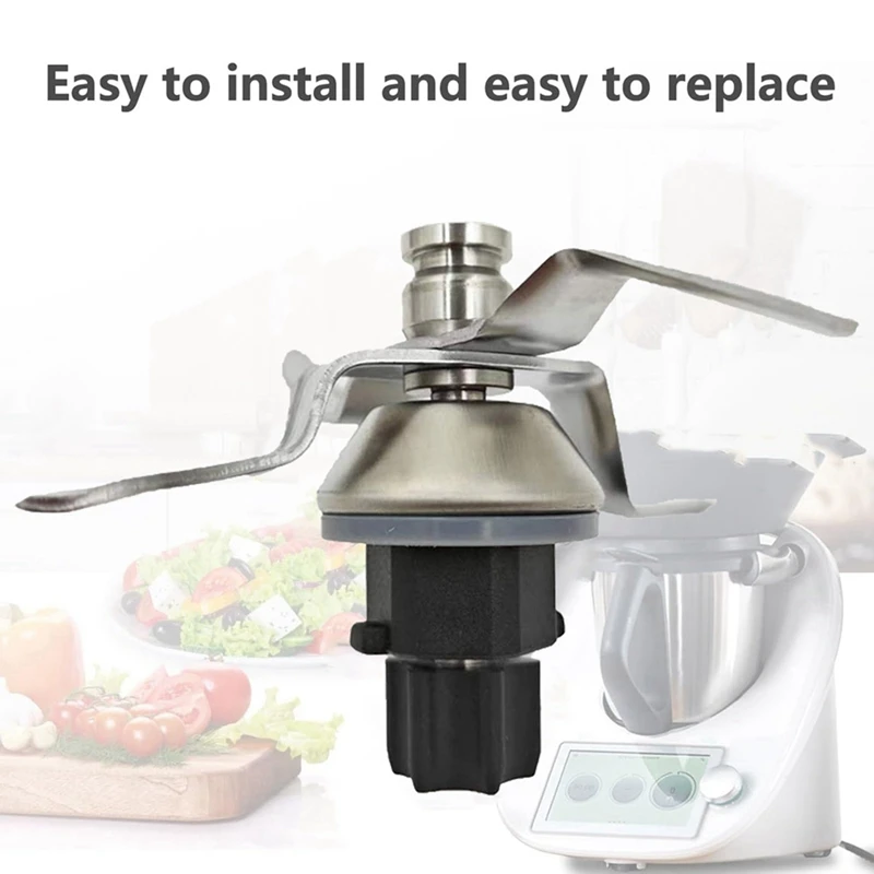Сменное лезвие A98G-5X для кухонных комбайнов Vorwerk Thermomix TM31, аксессуары, детали головки ножа из нержавеющей стали