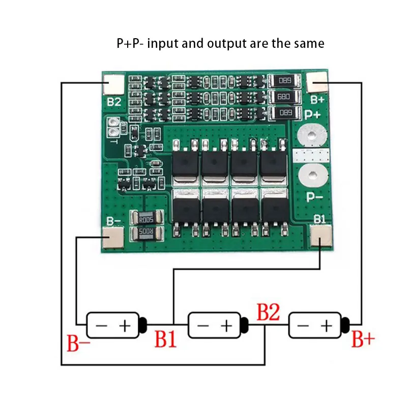 1pc 25A 12V Battery PCM Charger Battery BMS Protection Circuit Board With Balan