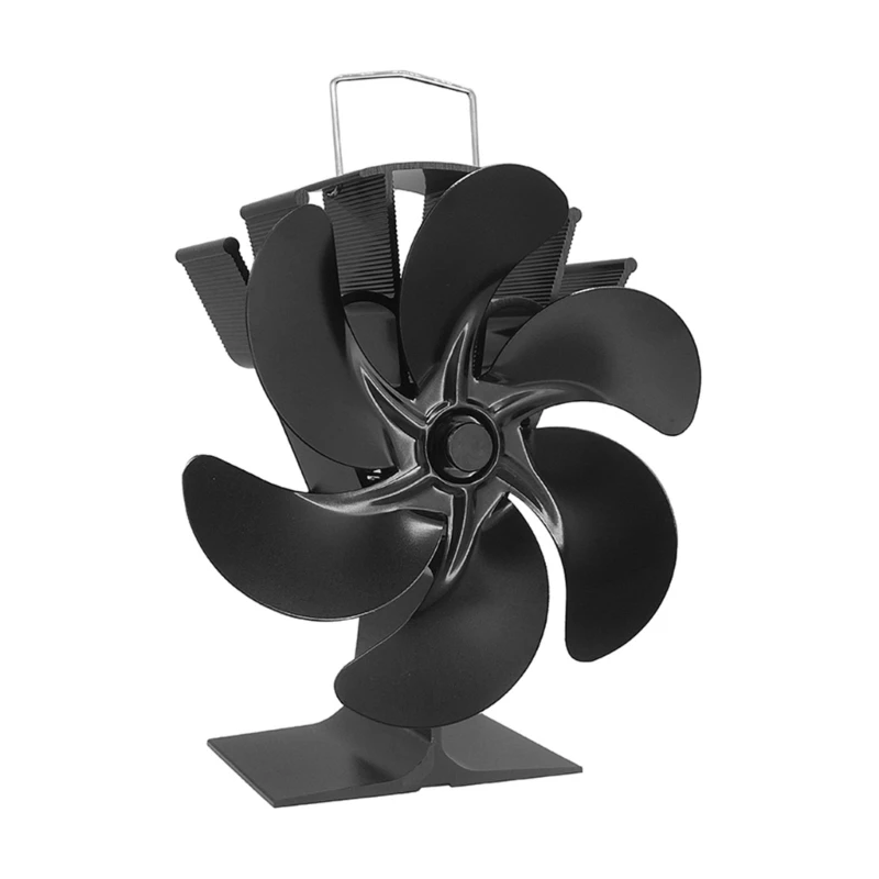 

E5BE Efficient Heat Distribution Fan for Wood Burning Quiet Operation Fireplaces Fan