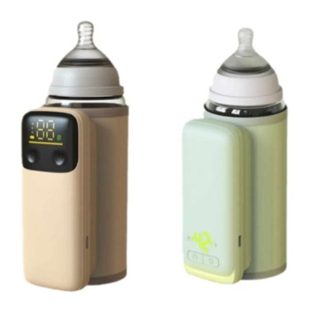 

New Digital USB Milk Warmer Universal Portable Insulated Bag Quick Heating Infant Feeding Bottle Bags Winter