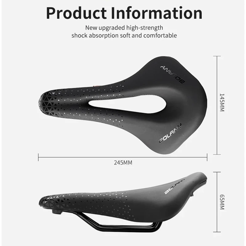 Bolany Fietszadel Mtb Fietszitje Ultralichte Adembenemende Holle Gel Fietsen Comfortabele Schokbestendige Fietsonderdelen