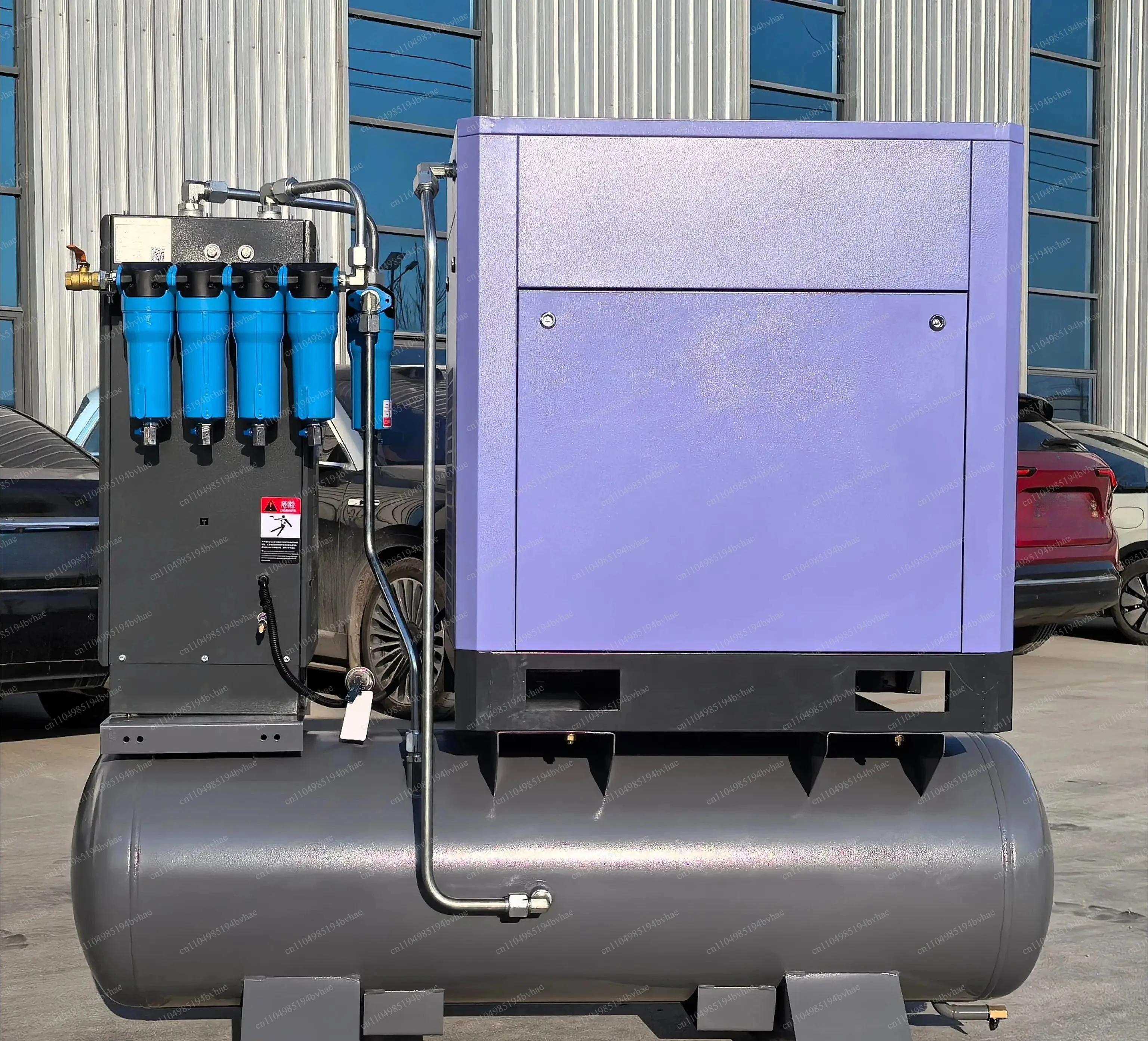 15KW Air Compressor 16bar Silent Oil-free Portable Air Pump Compressor Leak Free Filter Parts