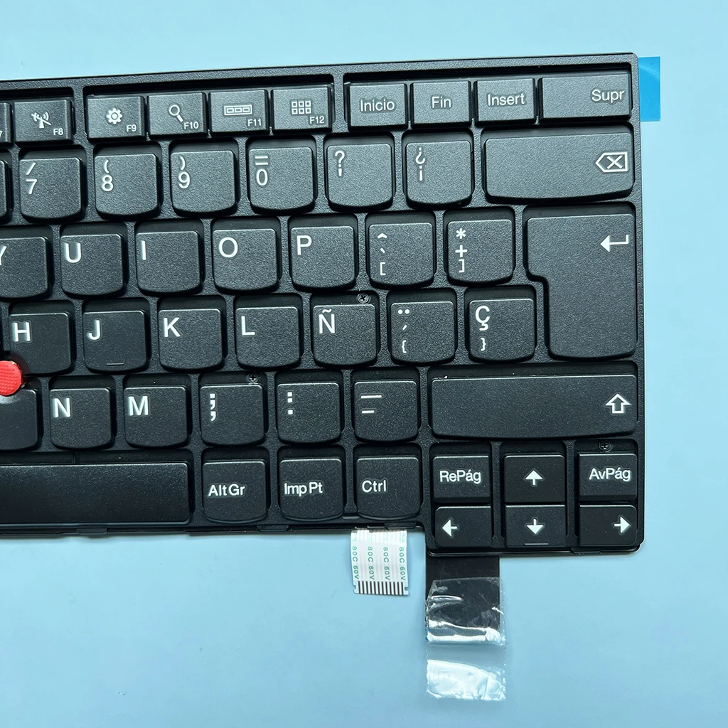 Imagem -05 - Teclado Espanhol T460p para Lenovo Thinkpad 13 T460p T470p T460s T470s s2 2nd Sn20h42323 00pa41 Thbl84sp 9a18417