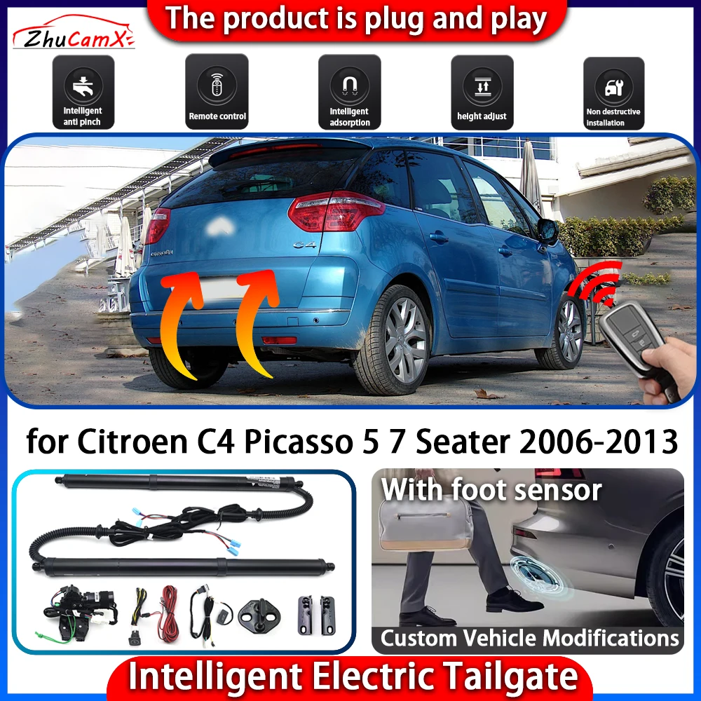 

Smart Powered Tailgate System for Citroen C4 Picasso 5 7 Seater 2006-2013 Automatic Intelligent Electric Trunk Lift Control Kit