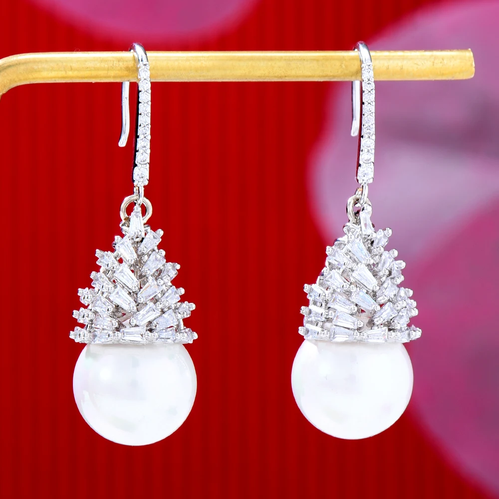 Kellybola New Boho Charm Ins Style Summer Cute Pearl Earrings for Women Bridal Wedding Party Be Original Lady Girl Gift Jewelry