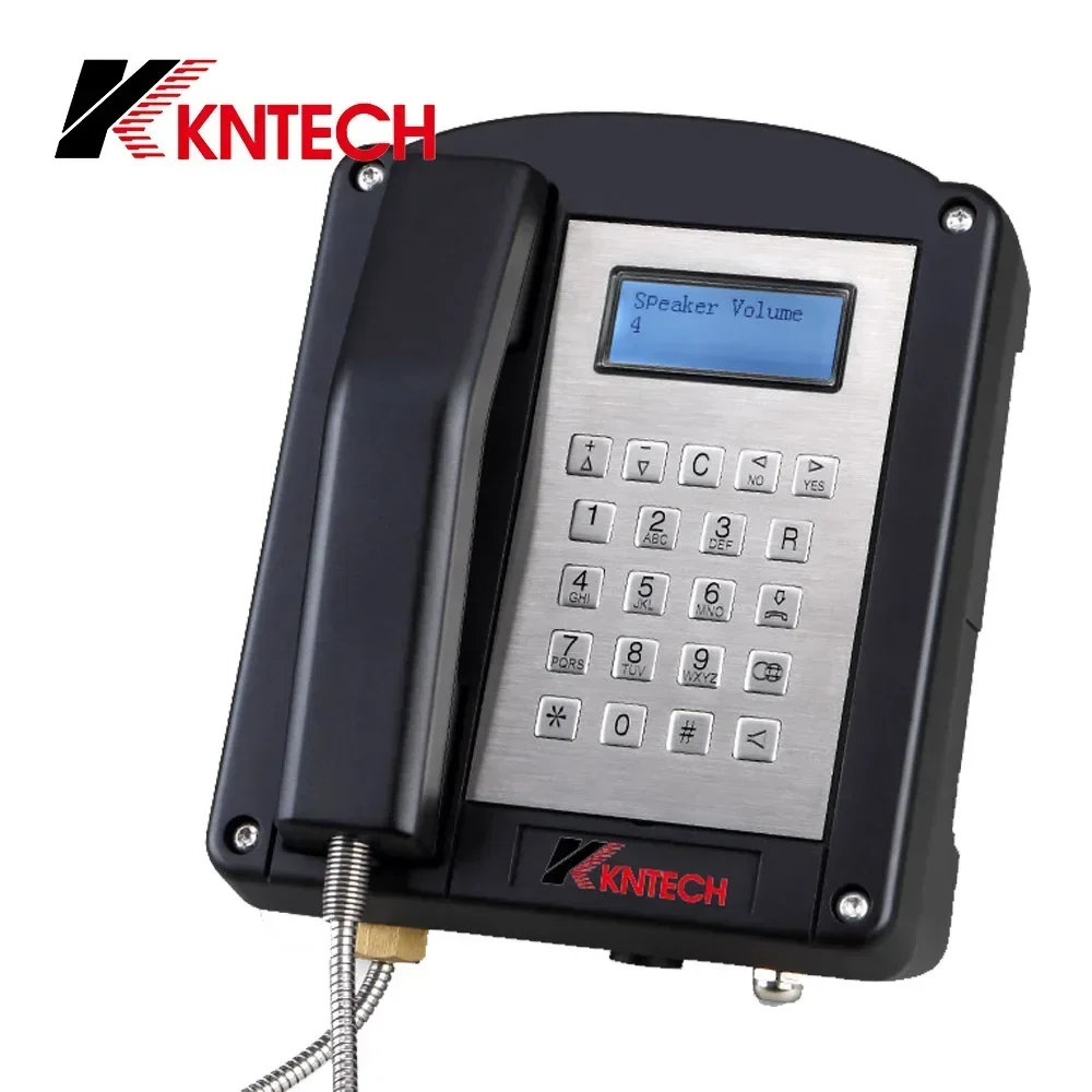 

2026//KNTECH Explosionproof Phone oor Harsh Area Outdoor Waterproof IP66 Explosion Proof Telephone KNEX-1